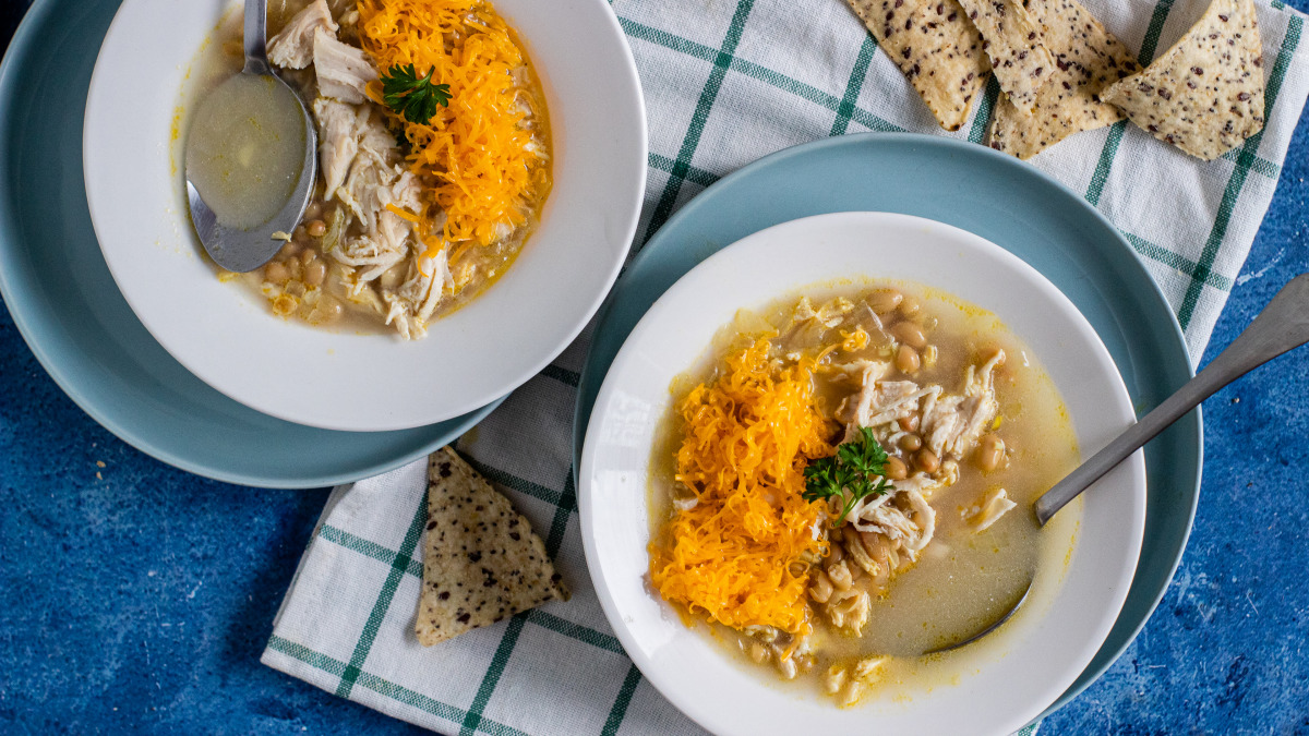 Lean White Chicken Chili